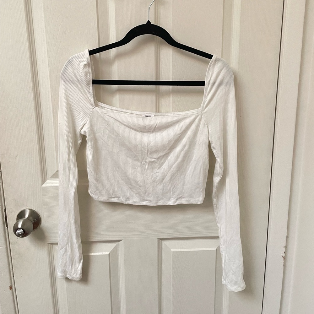 Garage square neck top